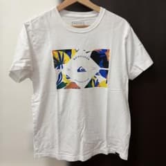 QUIKSILVER Tシャツ ホワイト メンズ Mサイズのサムネイル