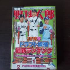 野球太郎　2018春 ドラフト候補 最新ランキングのサムネイル