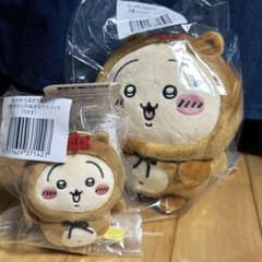 ちいかわ たぬきだもんくじ B賞C賞うさぎ ぬいぐるみ マスコット 2点セットのサムネイル