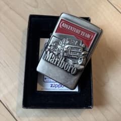 Zippo マルボロ （1998年3月製 箱付き/限定ジープデザイン） - メルカリ