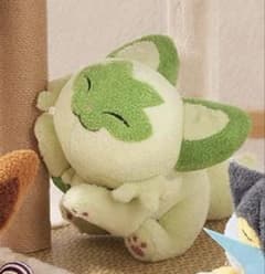 中国ポケセン限定 ポケモン ニャオハ 寝そべり bigぬいぐるみ - メルカリ