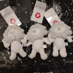 2025大阪関西万博 ミャクミャク ボールチェーンマスコット白 ABC