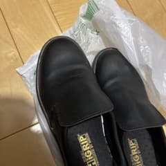MIDORI ANZEN HIGRIP 作業靴 ブラック　厨房用のサムネイル