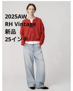 RH Vintage オーガニックコットン ビッグデニムパンツ（blue）　25 RH Vintage オーガニックコットン ビッグデニムパンツ（blue） 25