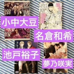 小中大豆　名倉和希　池戸裕子　盗賊王の溺愛花嫁　強引騎士の幸福な攻略結婚　BLのサムネイル