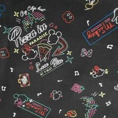 オックス生地＊ディズニー(ブラック)柄＊100cm②のサムネイル