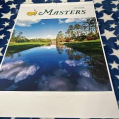 新品未使用Masters 2026 Calendar 壁掛けカレンダーのサムネイル