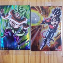 ドラゴンボールウェハース　ブロリーおまけでベジータのサムネイル