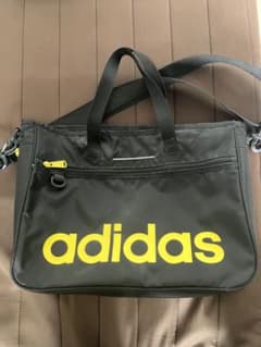 adidas ショルダーバッグ 黒/黄色のサムネイル