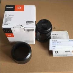 ソニー eマウント50mm f1.8のサムネイル