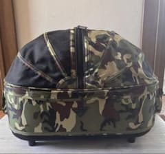 ①AirBuggy レア柄ペットカートフレームセット カモフラージュ柄