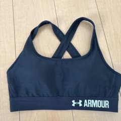 UNDER ARMOUR スポーツブラ ブラック LGサイズのサムネイル