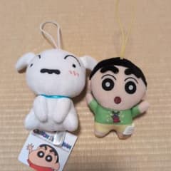 クレヨンしんちゃん&シロ　ぬいぐるみのサムネイル