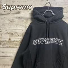 181【人気Lサイズ】シュプリーム♤刺繍ビッグロゴ 最高デザイン