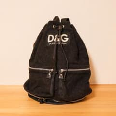 D&G ドルチェ＆ガッバーナ カバン リュック(黒)のサムネイル