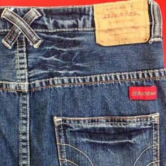 値下げ☆Dickiesデニムミニスカートのサムネイル