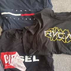 DIESEL,TOMMY HILFIGER,RVCA シャツセットのサムネイル