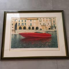 ヴァレンティーノ アリアンテ 直筆サイン・リトグラフ／額装 - メルカリ