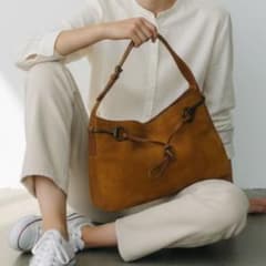 美品✨GUCCI オールドグッチ ホースビット スエード ハンドバック