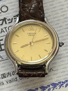 SEIKOCREDOR 18Kベゼル ゴールド - メルカリ