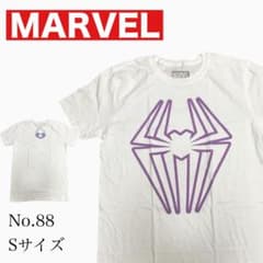 [신품] MARVEL 스파이더 맨 남성 S 사이즈 T 셔츠 마블