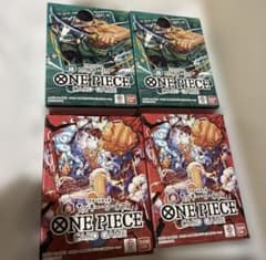 ワンピースカード スタートデッキ ルフィ ゾロ 2種4個セット - メルカリ