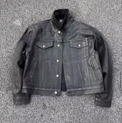 coated waxed rigid デニムジャケット｜コーティング ワックス - メルカリ