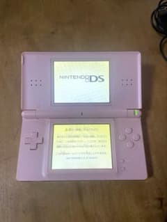 稼働品　Nintendo DS Lite 本体 ピンクのサムネイル