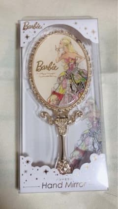 Barbie ハンドミラー　手鏡　バービー　置き鏡のサムネイル