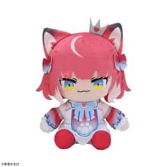 빨강 보고 카루비 M 봉제인형 Vtuber ①