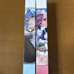 ホロライブ タペストリー 2本セット 兎田ぺこら 湊あくあ - メルカリ