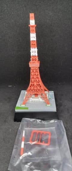 東京タワー 模型 タカラトミー 昭和33年 完成時 彩色 - メルカリ