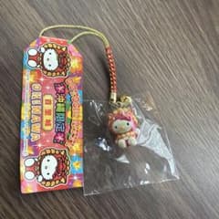 ご当地キティ 沖縄限定 ハローキティ 首里城 ストラップ シーサー