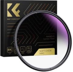K&F Concept NANO-X ソフトGND8 49mm フィルターのサムネイル