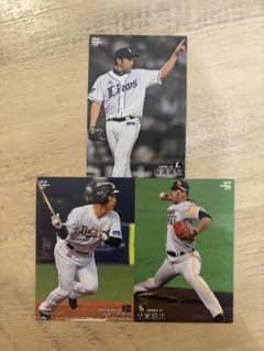 プロ野球チップスカードセットのサムネイル
