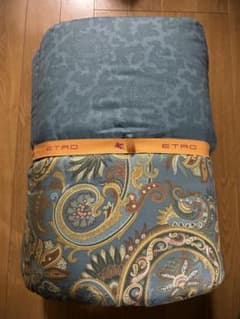 ETRO エトロ ペイズリー柄 羽毛肌掛け布団 - メルカリ