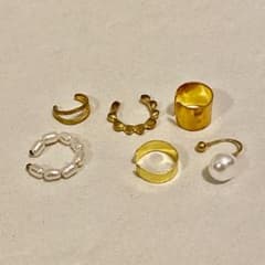ゴールド・パールイヤーカフのサムネイル