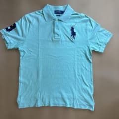ラルフローレン ポロシャツ ライトグリーン ビックポニー Swagのサムネイル