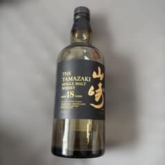 サントリー山崎18年 シングルモルトウイスキー 700ml 空瓶 - メルカリ