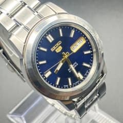 美品】SEIKO 5 セイコー5 7S26-02W0 自動巻き ネイビー 稼働 - メルカリ