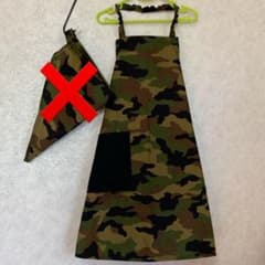 MIYU様専用♡ エプロン 迷彩のサムネイル