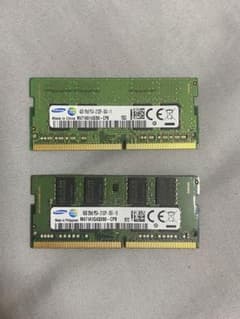 SAMSUNG ノート用メモリー 8G/4G DDR4のサムネイル