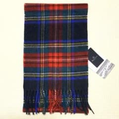 【未使用品】アクアスキュータム カシミヤ 100% 大判ストール カシミヤ 厚手ドビー ストール｜アクアスキュータム / Aquascutum 2023