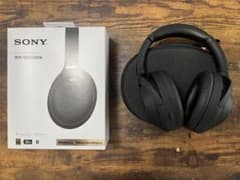 【超美品】SONY WH-1000XM4 ワイヤレスヘッドホン ブラックのサムネイル
