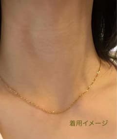 【１本】色選べる　ステンレスネックレス　劣化しにくいステンレス製 小豆チェーンのサムネイル