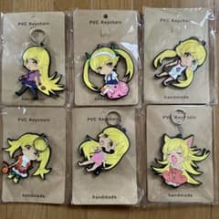 忍野忍　PVCキャラクターキーホルダー6個セットのサムネイル