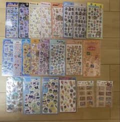 【正規品】ボンボンドロップシール・プチドロステッカーなど22枚　まとめ売りのサムネイル