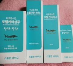 The Zoeun Skin チョウザメ シャンプー 化粧水 美容液ジェル 4点 The Zoeun Skin チョウザメ シャンプー 化粧水 美容液ジェル 4点