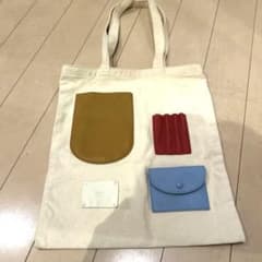 QAD トートバッグ キャンバス マルチカラー