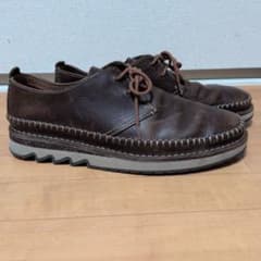 Clarks レザー モカシンシューズ ブラウンのサムネイル